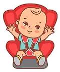 Child-seats for Newborns to 7yrs